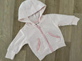 Baby Girl 0-3 months Primark Pink Full Zip Hoodie with Ruffles (42 35)