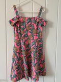 Girl 7-8 years F&F Pink Pineapple Summer Dress (43 30)
