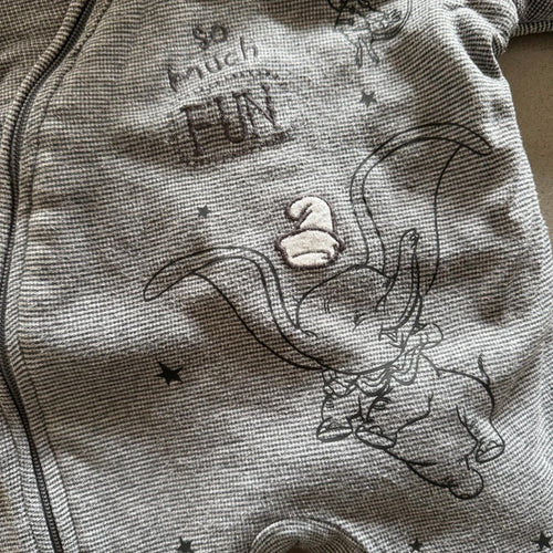 Baby Boy 0-3 months Disney George Dumbo Hooded Snowsuit (41 18)