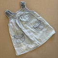 Baby Girl 3-6 months Next Blue Chambray Sleeveless Summer Dress (49 35)
