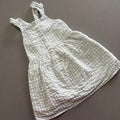 Baby Girl 18-24 months Primark Green Check Seersucker Dress (24 32)