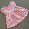 Baby Girl 0-3 months Primark Pink White Striped Cotton Jersey Dress (33 11)