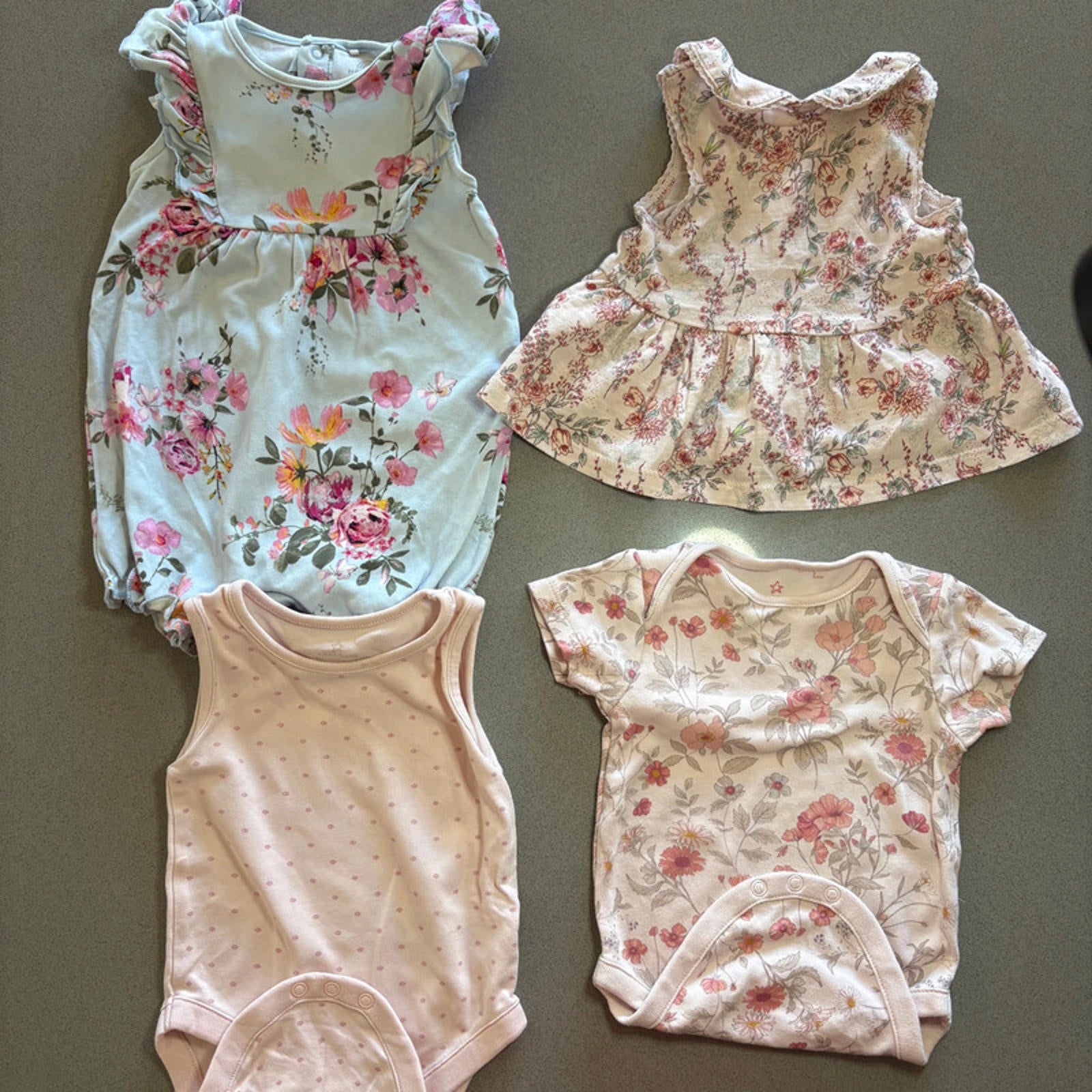 Baby Girl 3-6 months Next Bundle Top Romper & Bodysuits (54 13)