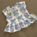 Baby Girl First Size 3.4 kg Next White Blue Cat Short Sleeve Tunic (20 32)