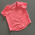 Baby Girl 6-9 months Primark Bright Pink Short Sleeve T-shirt (54 20)