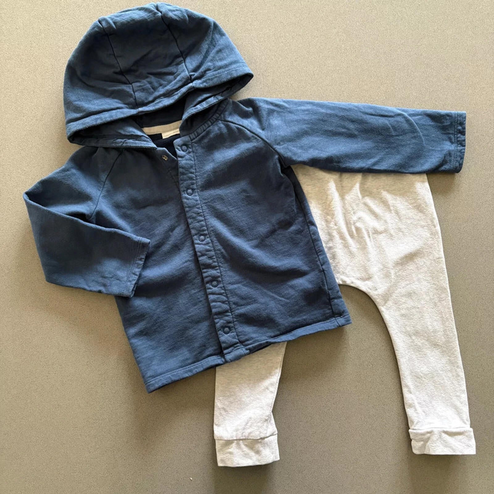 Baby Boy 18-24 months Next Good Things Happen 2 Piece hoodie Outfit (32 26)