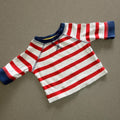 Baby Boy First Size 4.1 kg George Red Striped Long Sleeve T-Shirt (34 20)