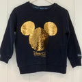 Girl age 2-3 years George Disney Blue Sequin Micky Mouse Sweatshirt (34 06)