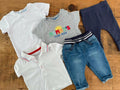 Baby Boy 0-3 months Bundle Tops Trousers Jeans Primark Nutmeg Matalan George
