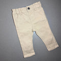 Baby Boy 3-6 months Primark Beige Adjustable Waist Chino Trousers (49 27)