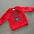 Baby Boy 0-3 months F&F Red Mr Bump Sweatshirt (48 22)