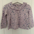 Baby Girl 24 months Lily & Jack Lilac Floral Long Sleeve Tunic Top (35 01)