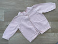 Baby Girl 0-3 months Mothercare Pink Round Neck Cardigan (22 12)
