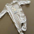 Baby Boy 3-6 months Matalan Daddy Loves Me Blue White Babygrow Sleepsuit (31 15)