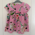 Baby Girl 3-6 months Ted Baker Pink Floral Short Sleeve Dress (42 30)