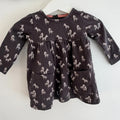 Baby Girl 3-6 months F&F Zebra Long Sleeve Jersey Dress (56 35)