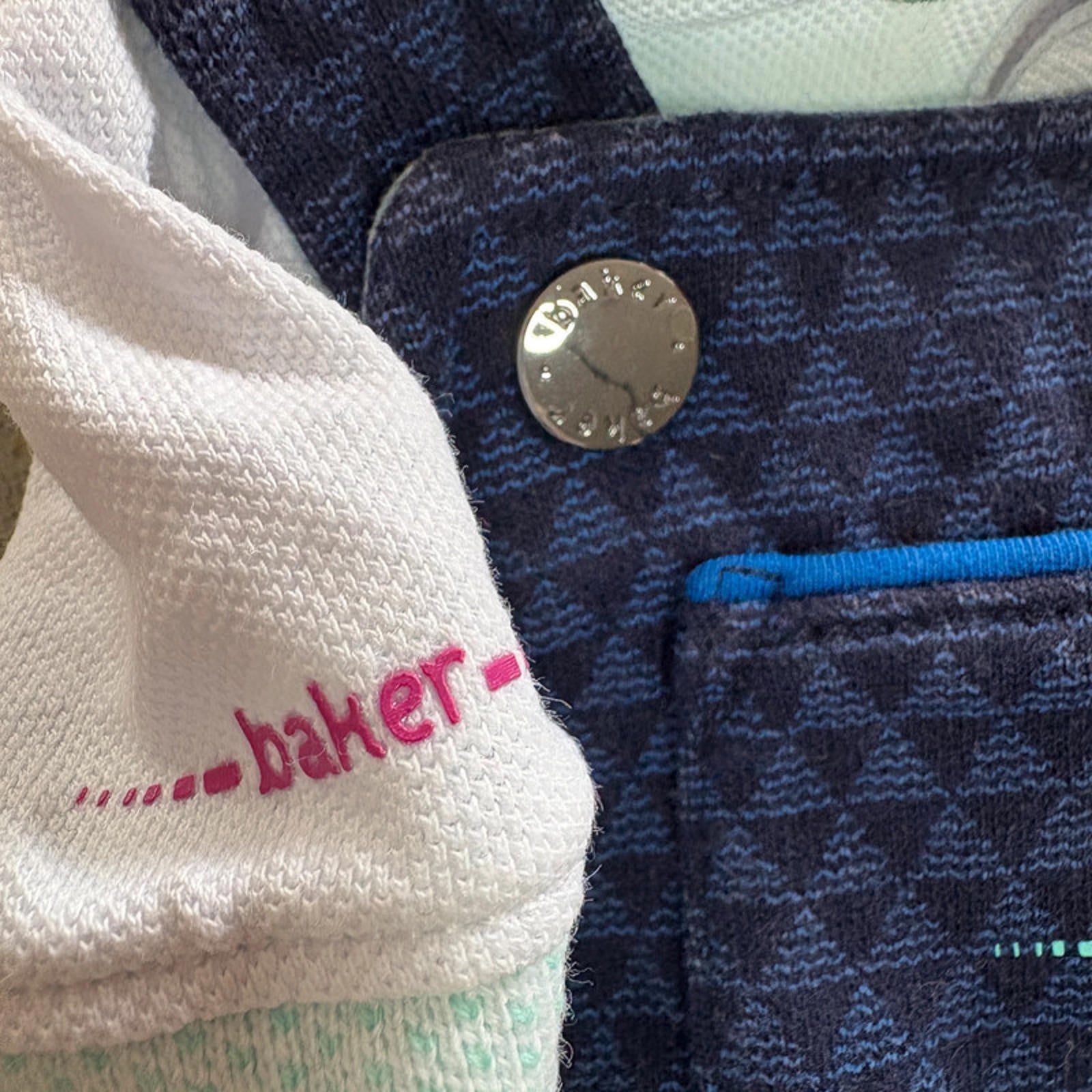 Baby Boy 3-6 months Ted Baker Blue Dungaree Set (21 14)