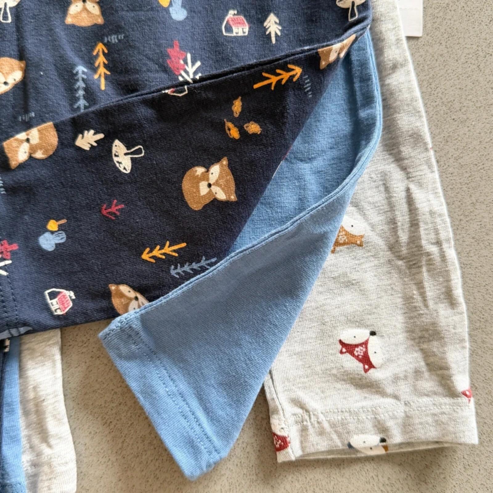 Baby Boy 0-3 months Matalan Set 3 Pairs Leggings Woodland Animals BNWT (16 33)