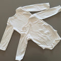 Baby Boy Girl Unisex 18-24 months 2 White Long Sleeve Bodysuits (58 21)