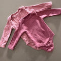Baby Girl 3-6 months TU 2 Pink Purple Long Sleeve Bodysuits (60 34)