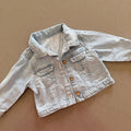 Baby Girl 3-6 months George Light Blue Button Up Denim Jacket (60 74)