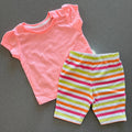 Baby Girl 0-3 months Primark George Bright Colourful Top & Leggings (50 13)