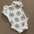 Baby Boy Girl Unisex 3-6 months Disney George Stitch  Bodysuit (44 28)