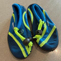 Girl Boy UK Infant Size 5 TWF Snapper Wetshoe Blue Green Beach Shoes (26 12)