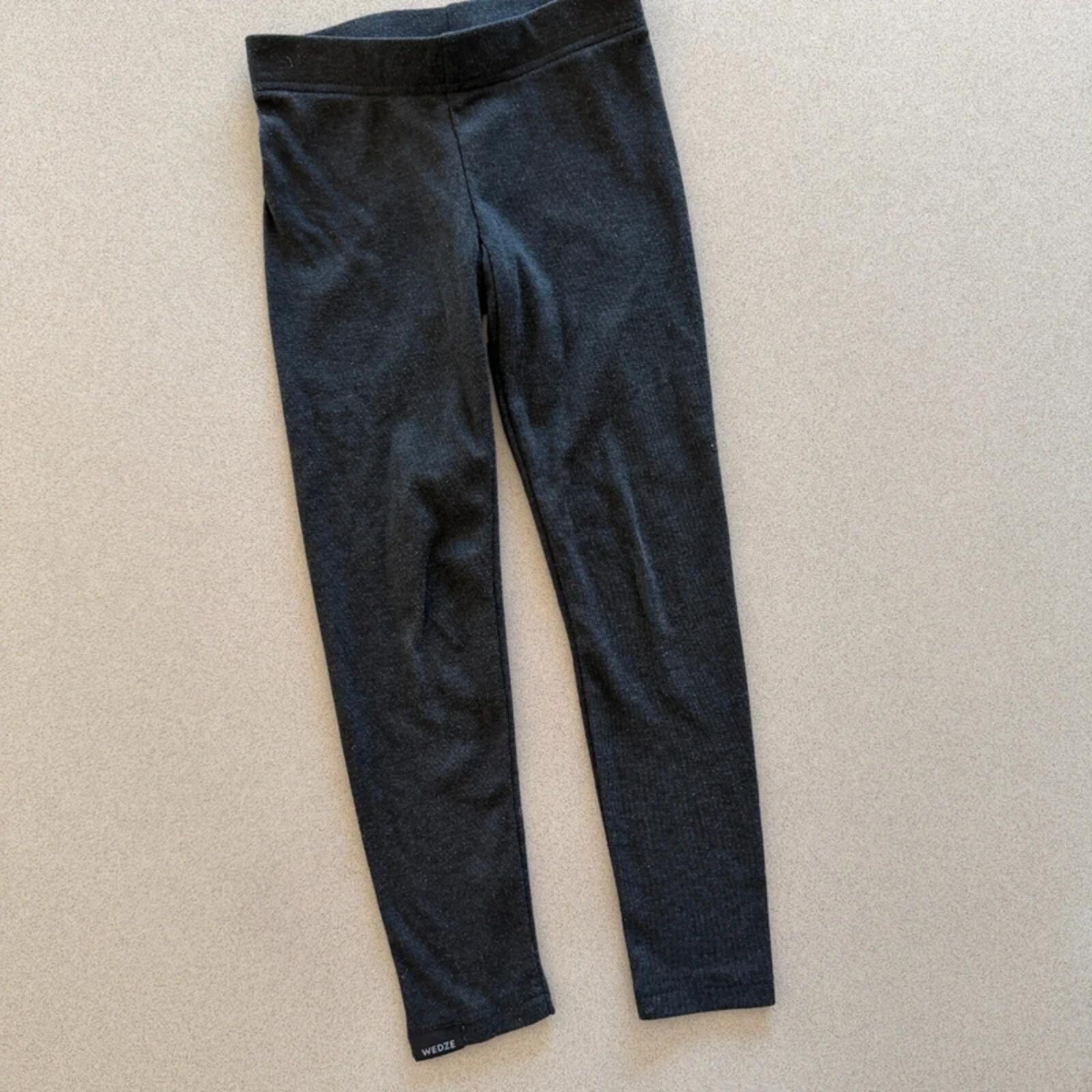 Boy Girl age 6 years Decathalon Wedze Thermal Leggings (53 34)