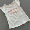 Baby Girl 3-6 months George Happiness in Hugs T-shirt (26 18)