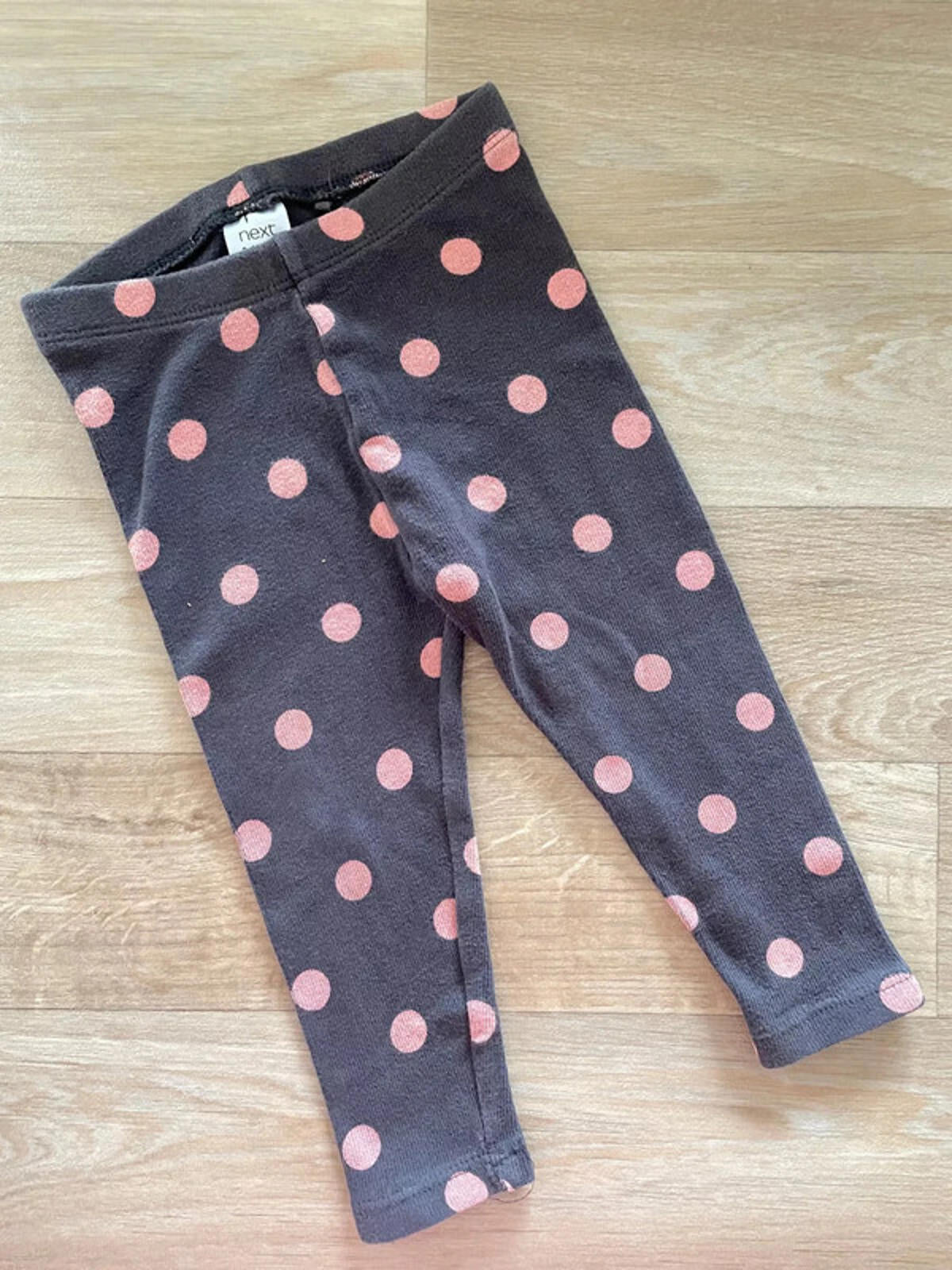 Baby Girl 9-12 months NEXT Brown Pink Spotty Leggings (53 30)