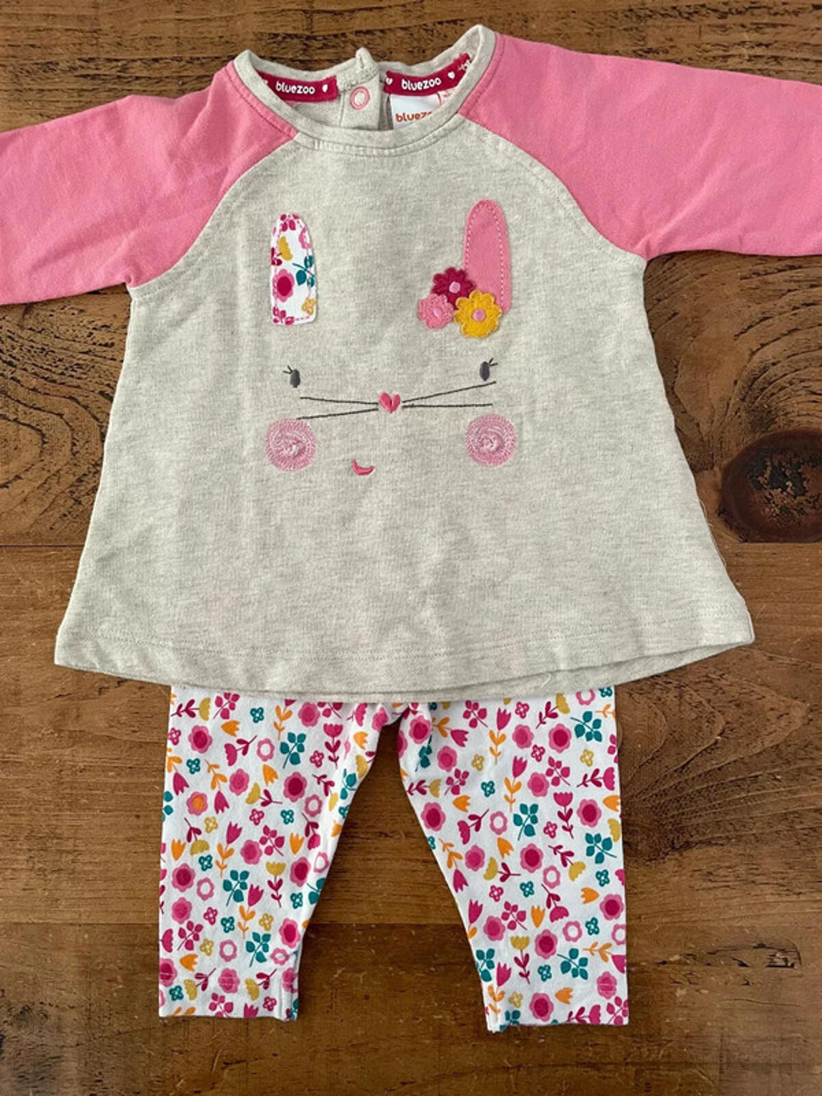 Baby Girl 0-3 months Blue Zoo Bundle Babygrow 2 Piece Outfit & Dresses (46 33)