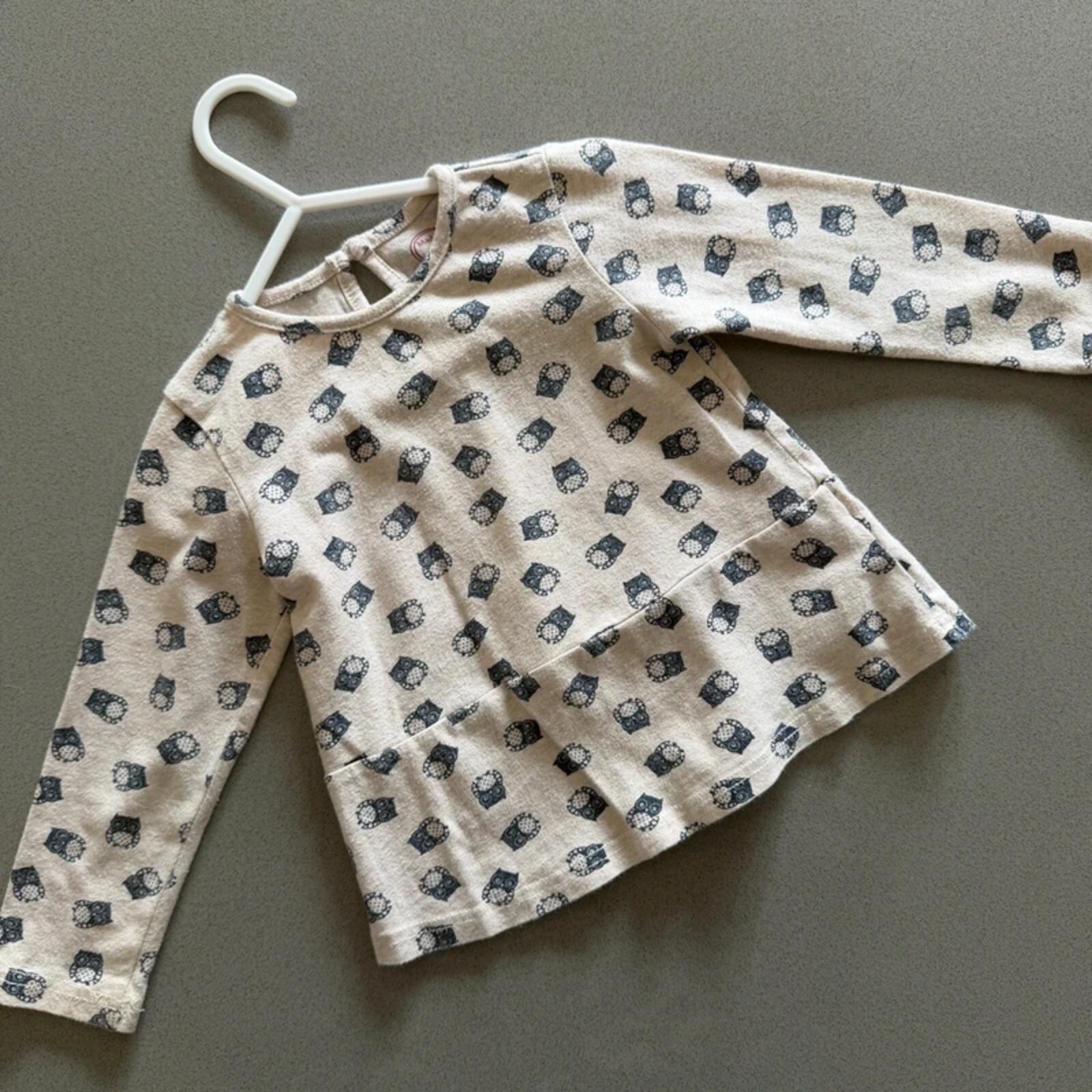 Baby Girl 12-18 months Young Dimension Owl Themed Long Sleeve Top (20 29)
