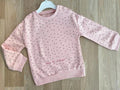 Baby Girl 18-24 months Ex Mothercare Pink Spotty Sweatshirt Best Friends (30 12)