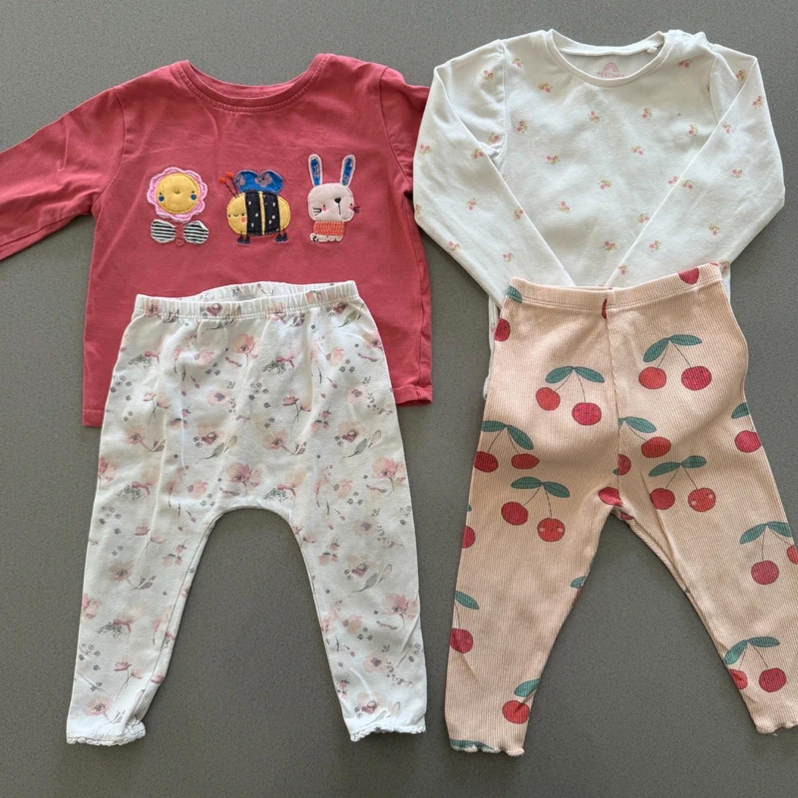 Baby Girl 9-12 months Next Tops Bottoms (37 19)