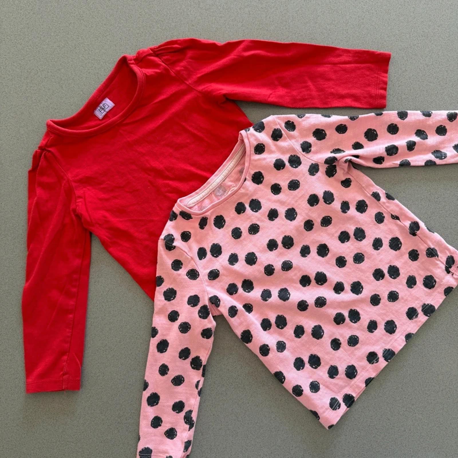 Baby Girl 18-24 months F&F 2 Long Sleeve T-shirts (58 24)