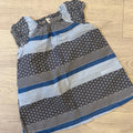 Baby Girl 4-6 months H&M Blue Short Sleeve Summer Dress (22 27)