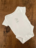 Baby Boy Girl Unisex Age 1 month Old George Short Sleeve Bodysuit (22 14)