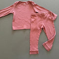 Baby Girl 18-24 months F&F Pink White spotty 2 Piece Pajama Outfit (58 34)