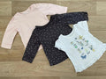Baby Girl 0-3 months Nutmeg George Three Tops Spots Flowers Plain (45 02)