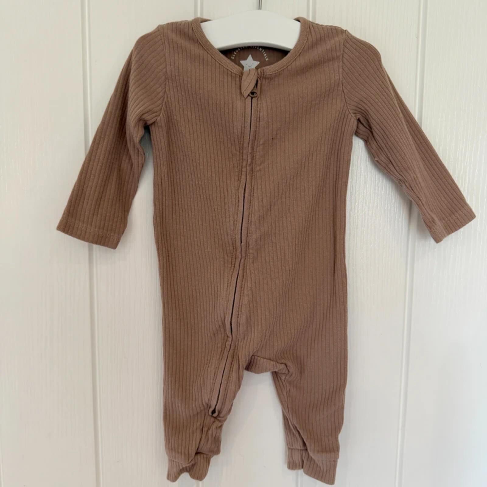 Baby Boy Girl 3-6 months F&F Full Zip Ribbed Romper (26 28)