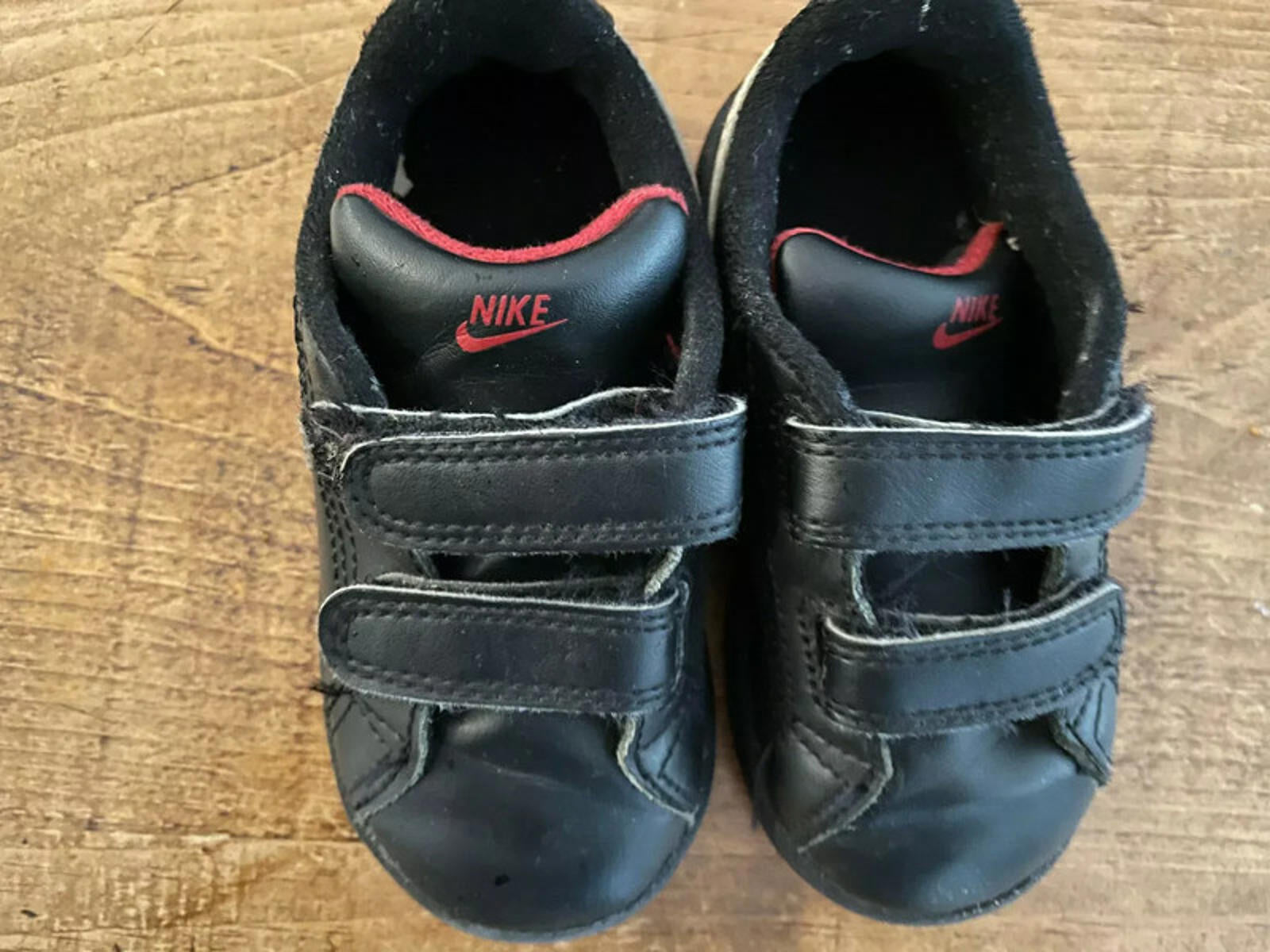 Young Boy UK 6 Nike Main Draw TDV Sport Flash Plus Black Trainers (44 34)
