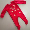 Baby Boy Girl Unisex 3-6 months George My First Christmas Babygrow (28 12)