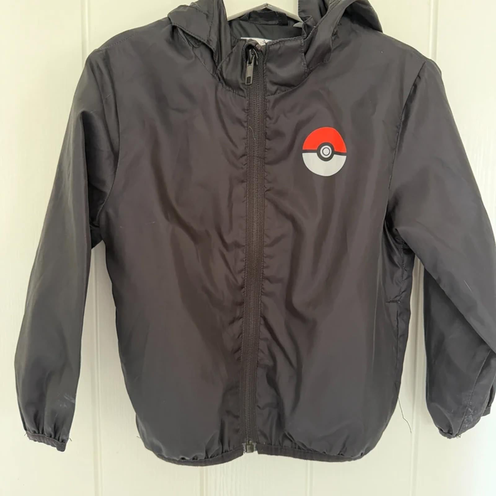 Boy age 2-4 years H&M Pokemon Black Jacket with Detachable Hood (17 24)