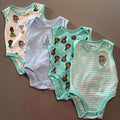 Baby Girl 0-3 months Amazon Disney Set 4 Sleeveless Bodysuits (27 23)