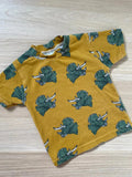 Baby Boy 6-9 months Play Cotton Green Yellow Dinosaur  T-shirt (35 18)