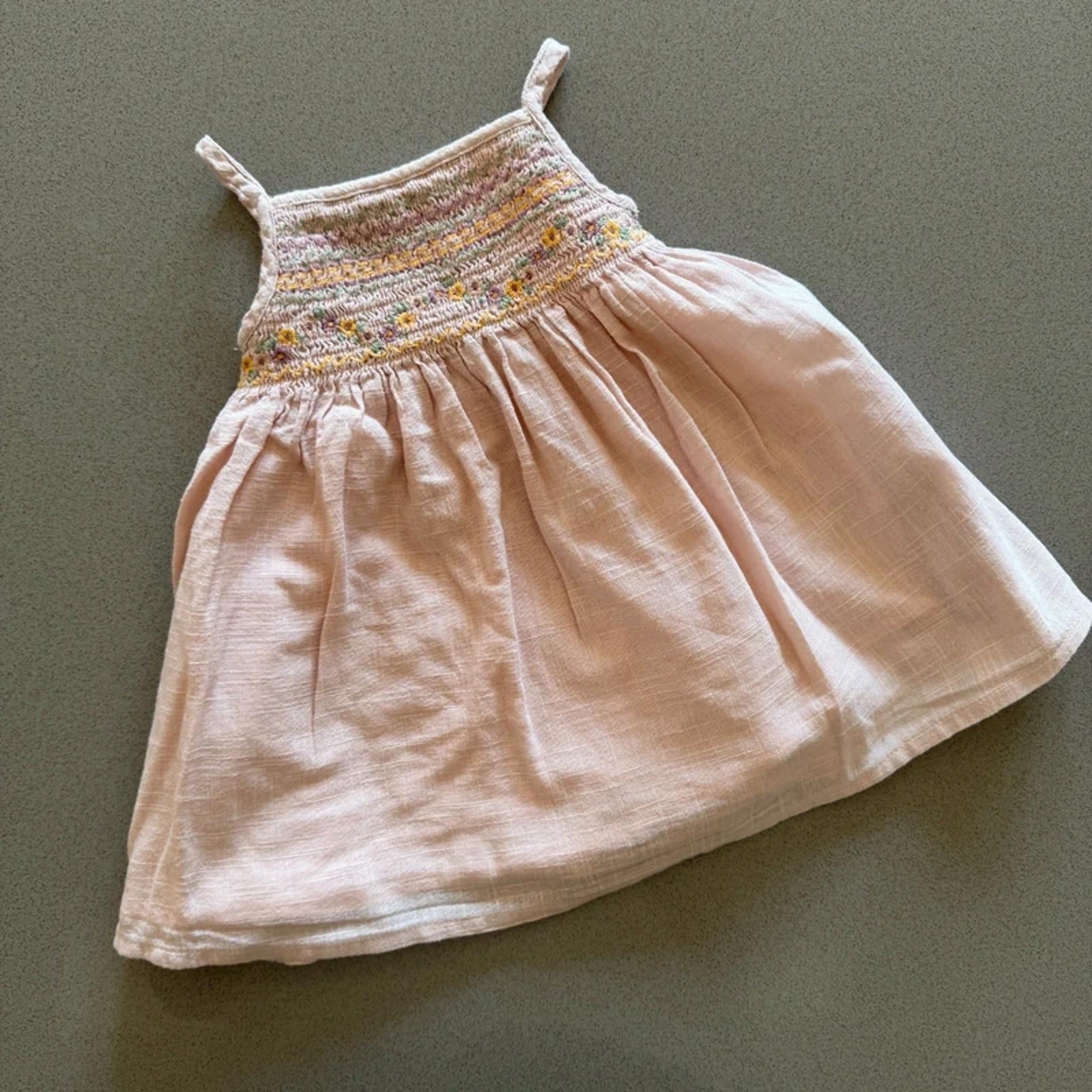 Baby Girl 3-6 months Next Pink Summer Dress & Cardigan Set (56 16)
