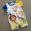 Baby Boy 3-6 months Animals short Sleeve Romper (54 26)