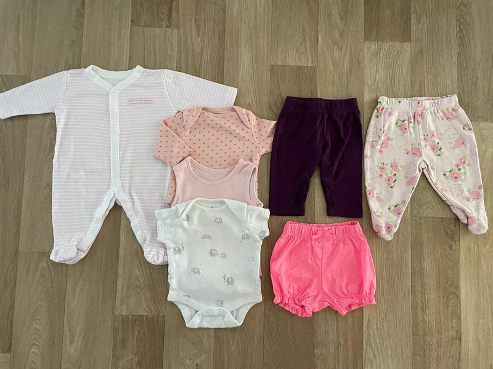 Baby Girl First Size 3.4 4.1 kg Next George bundle  (46 34)