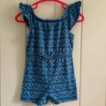 Baby Girl 3-6 months Primark Blue Summer Jumpsuit (35 03)